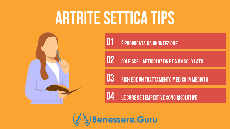 Artrite settica tips