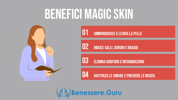Benefici Magic skin