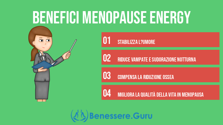 Benefici Menopause Energy