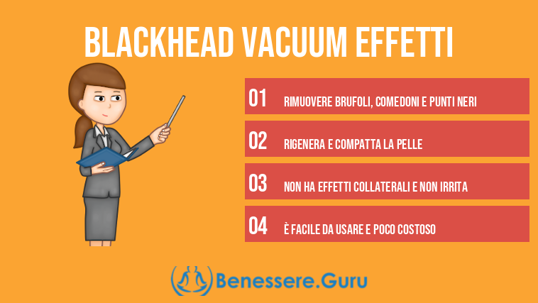 Blackhead vacuum effetti